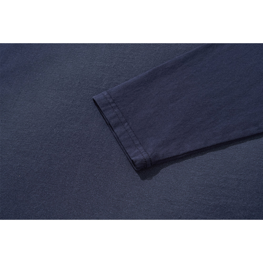 WASHED LONG SLEEVE TEE / FUTURE DUSK