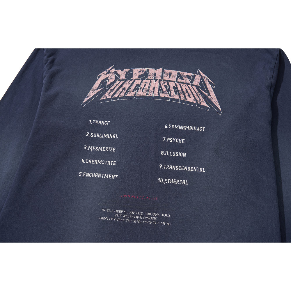 WASHED LONG SLEEVE TEE / FUTURE DUSK