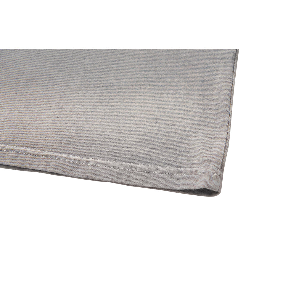 WASHED LONG SLEEVE TEE / GRAY
