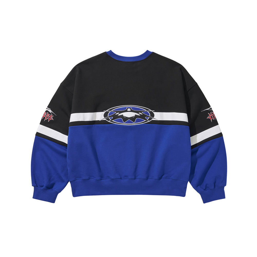 HOCKEY JERSEY SWEAT / BLUE