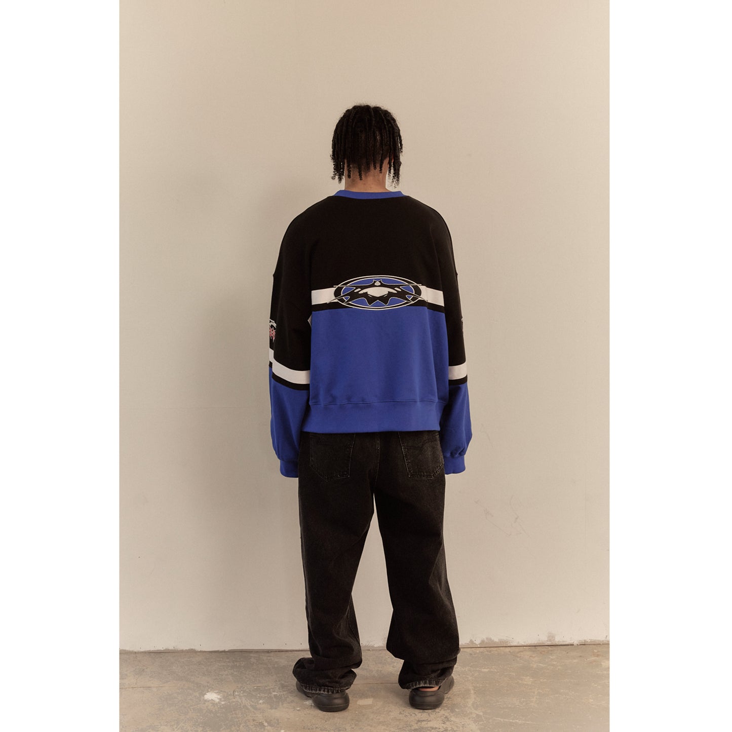 HOCKEY JERSEY SWEAT / BLUE