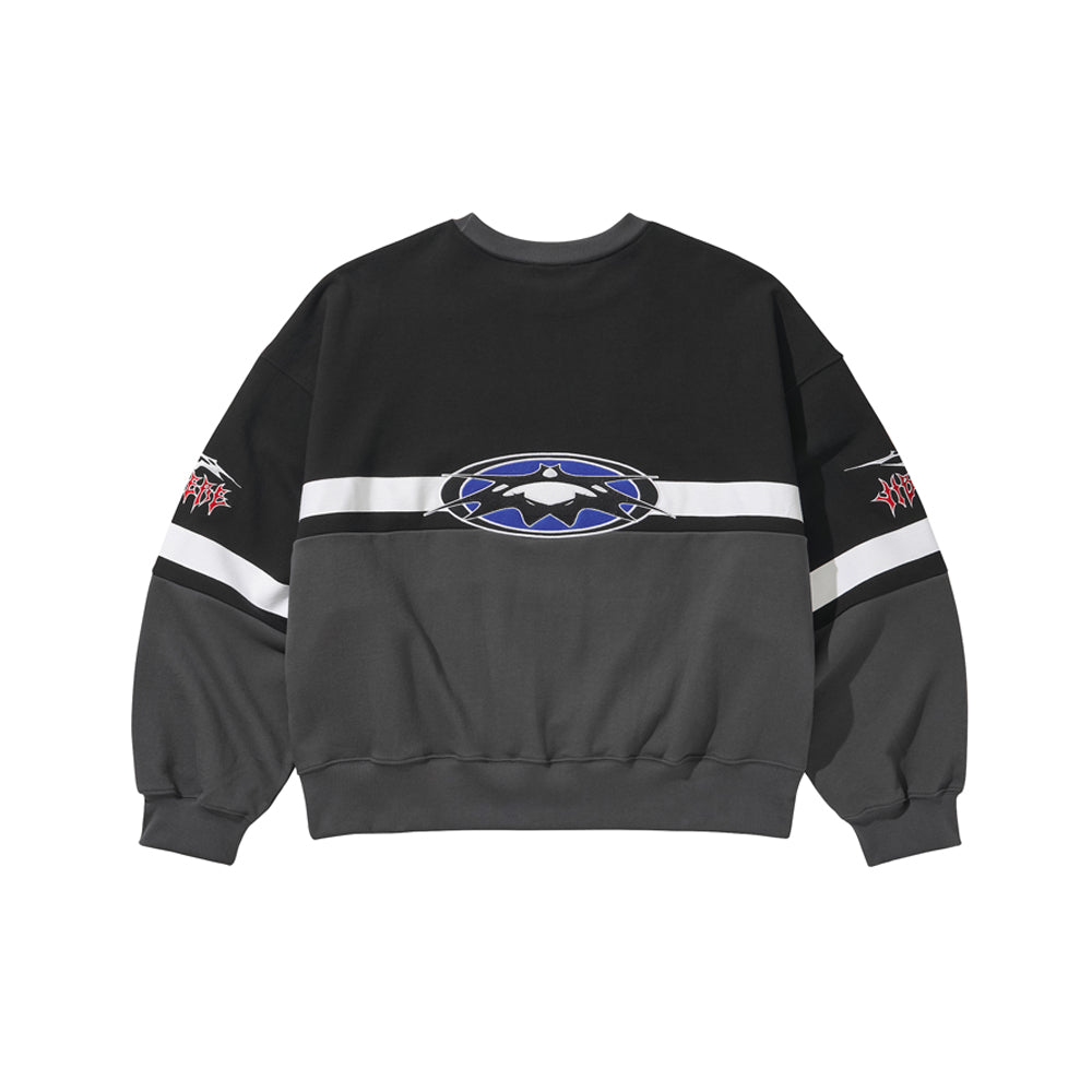 HOCKEY JERSEY SWEAT / CHARCOAL