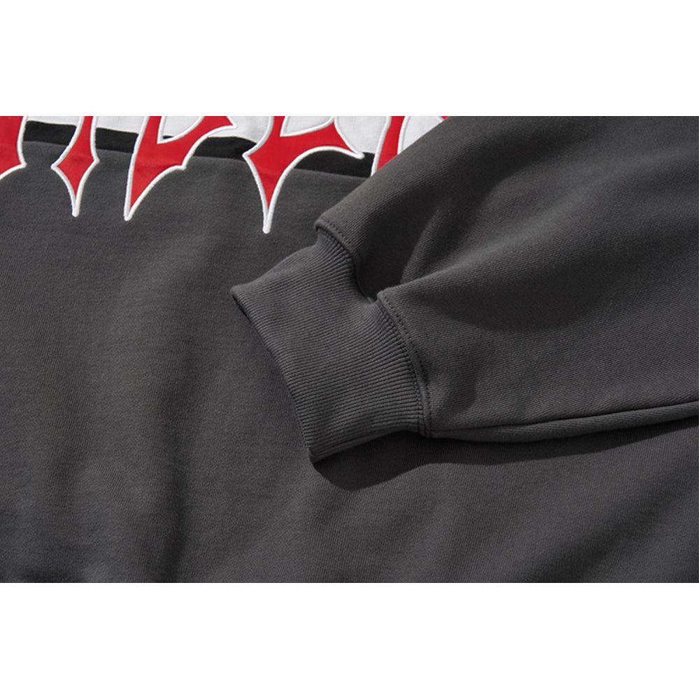 HOCKEY JERSEY SWEAT / CHARCOAL
