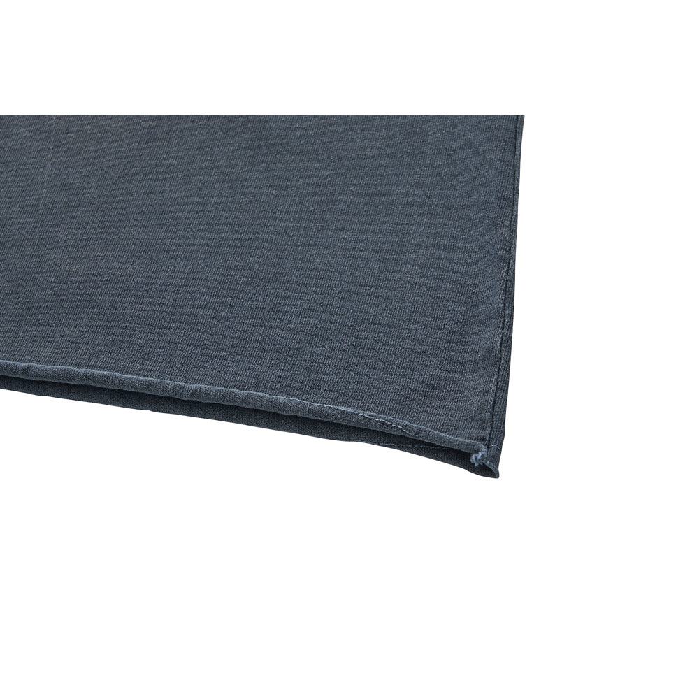 MESH HOOD T-SHIRT / NAVY