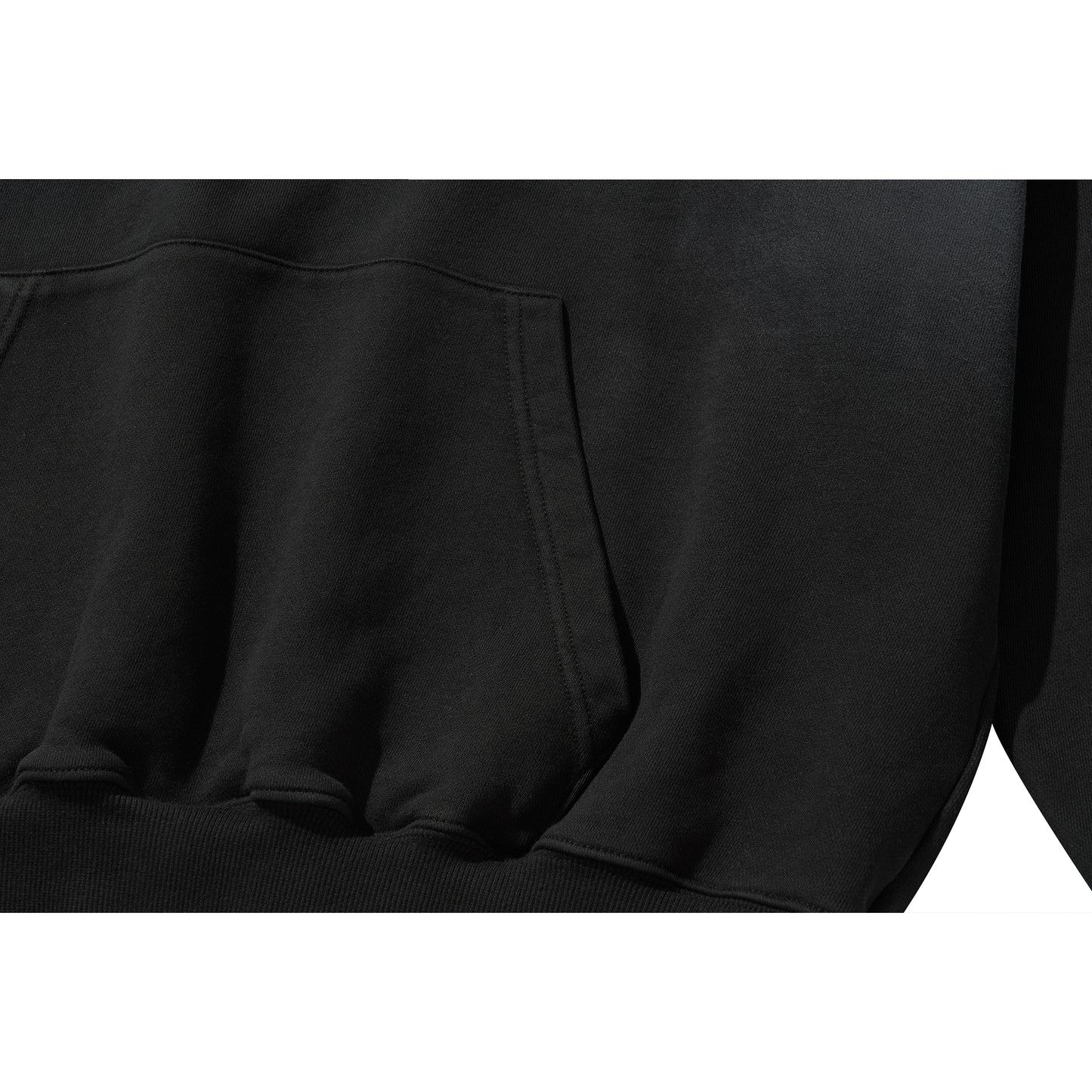 FLAME BEADS HOODIE / BLACK