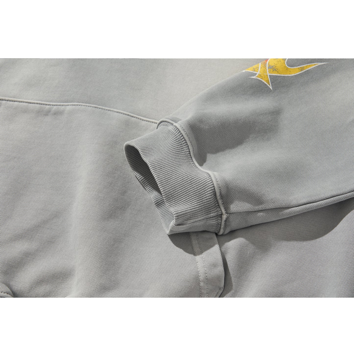 FLAME BEADS HOODIE / GRAY