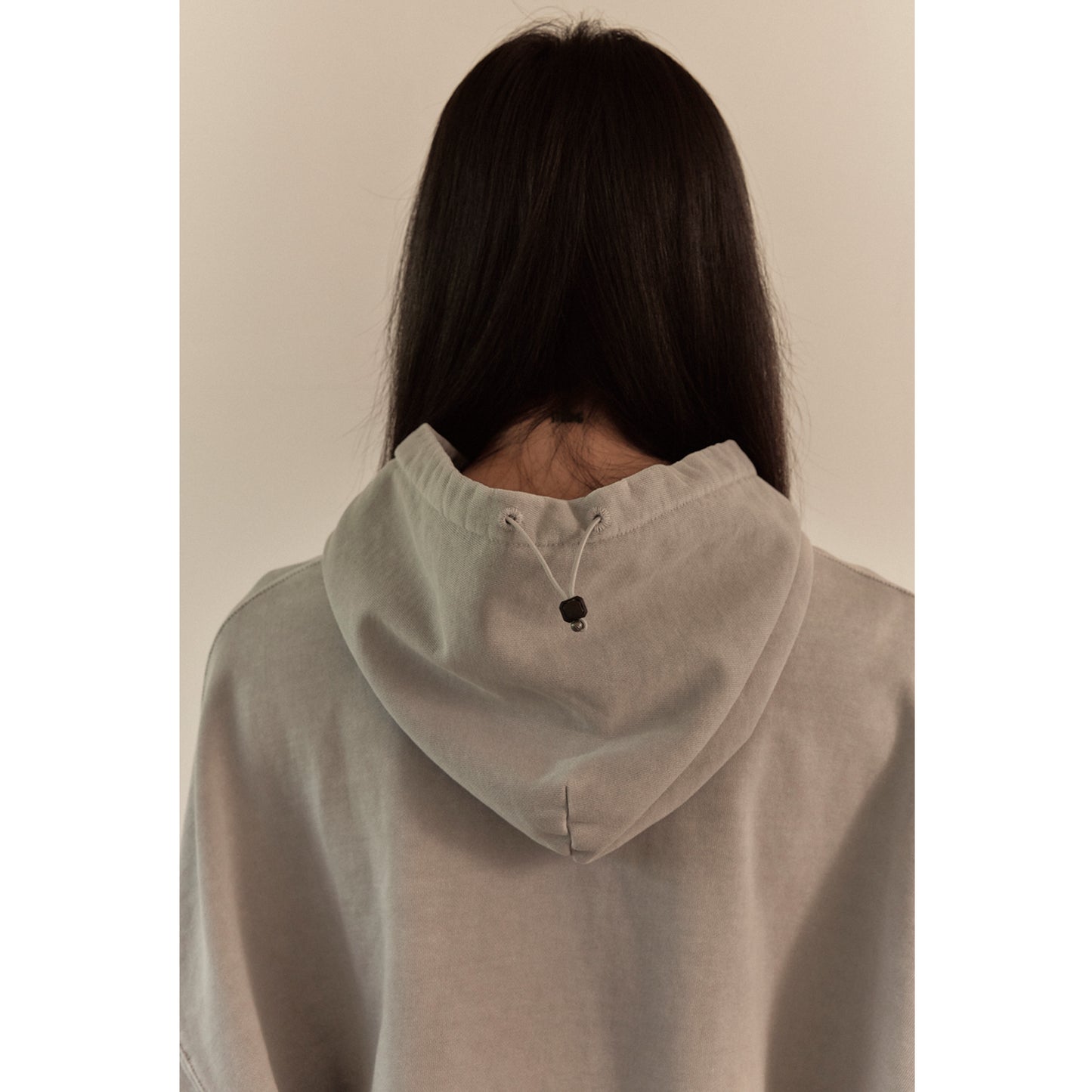 FLAME BEADS HOODIE / GRAY