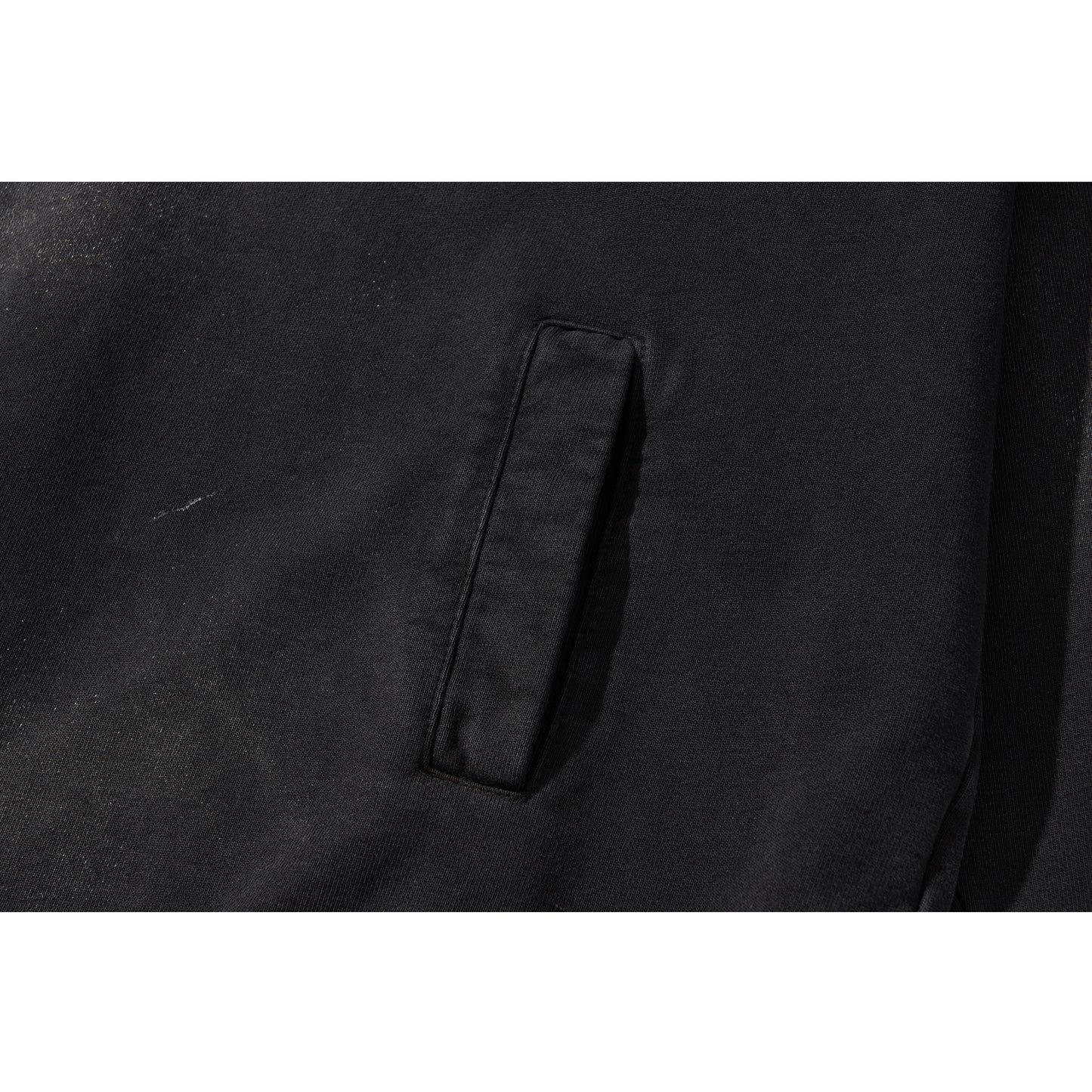 LOGO STRING HOODIE/ BLACK