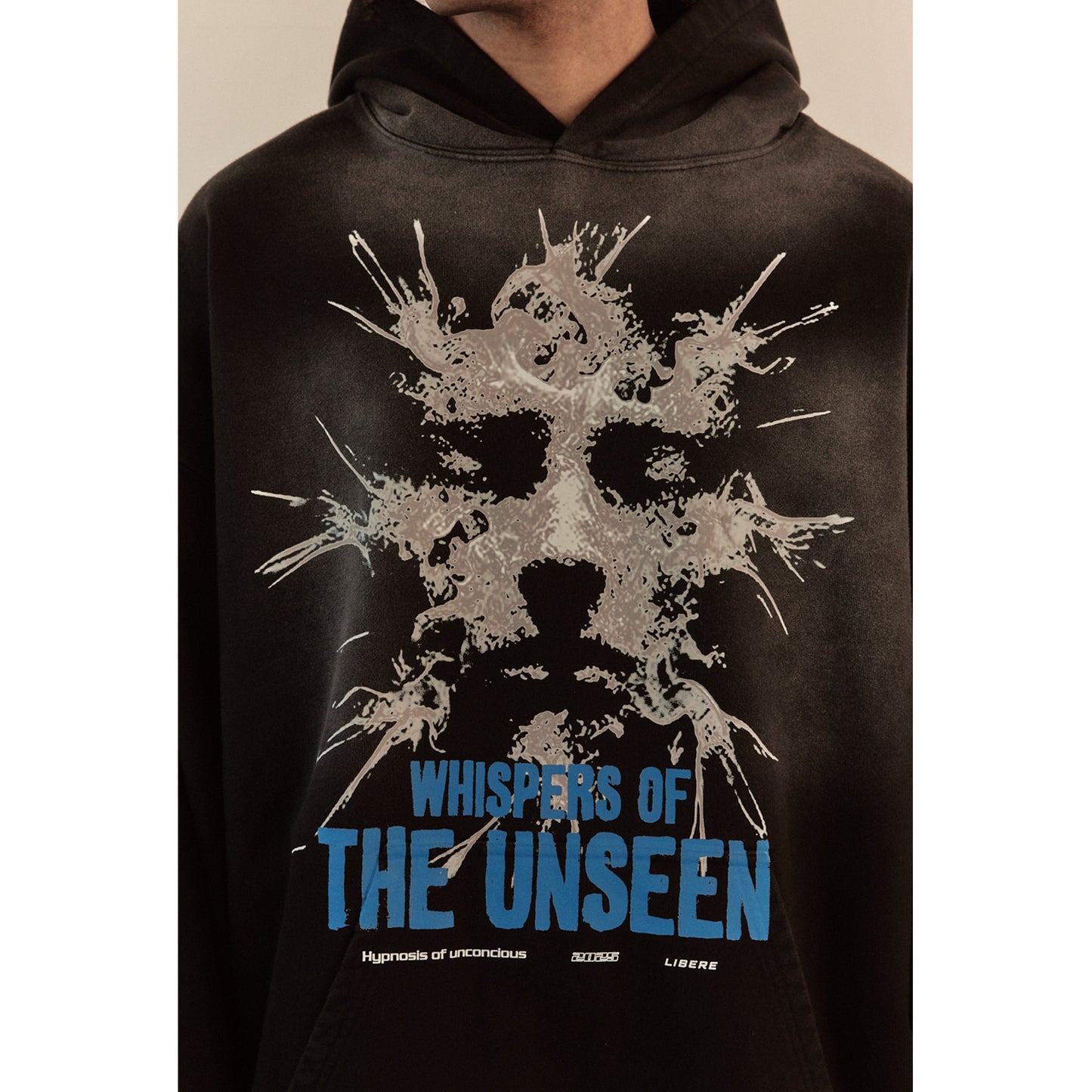 WHISPERS OF THE UNSEEN HOODIE / BLACK