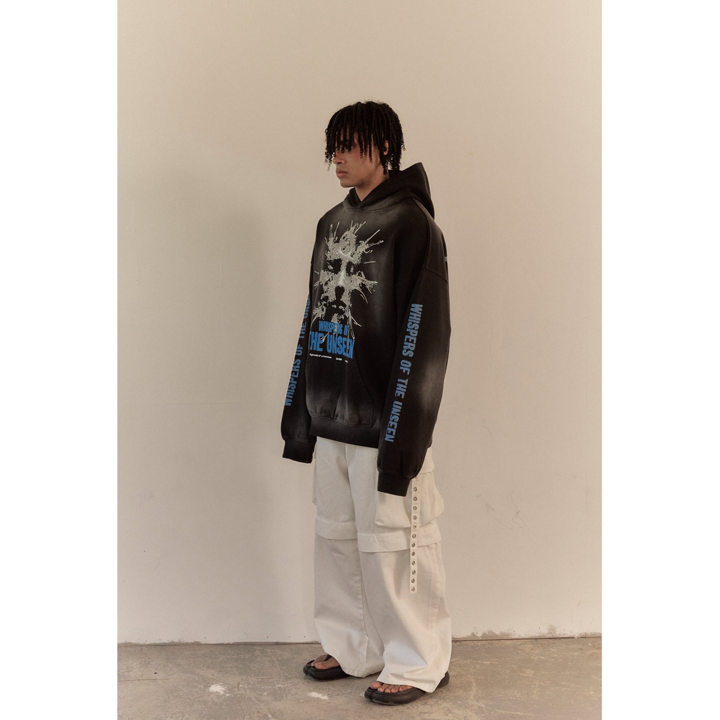 WHISPERS OF THE UNSEEN HOODIE / BLACK