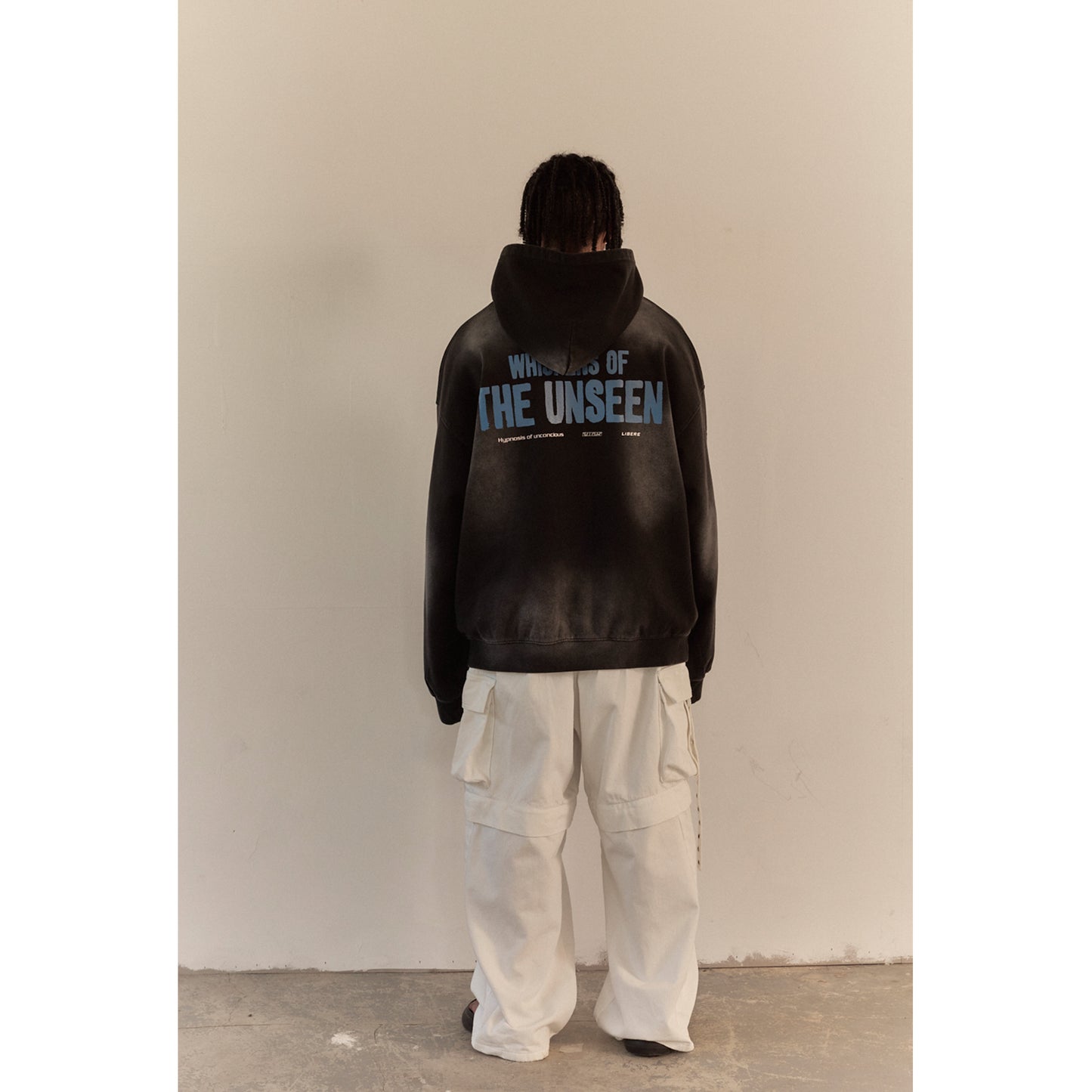 WHISPERS OF THE UNSEEN HOODIE / BLACK