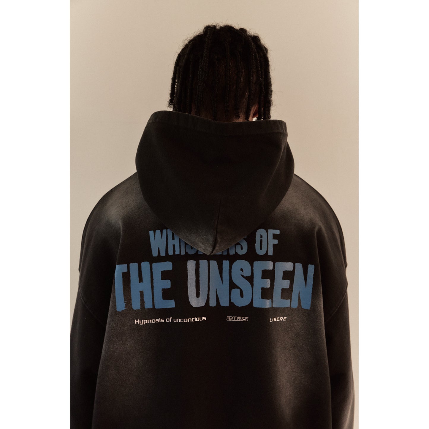 WHISPERS OF THE UNSEEN HOODIE / BLACK