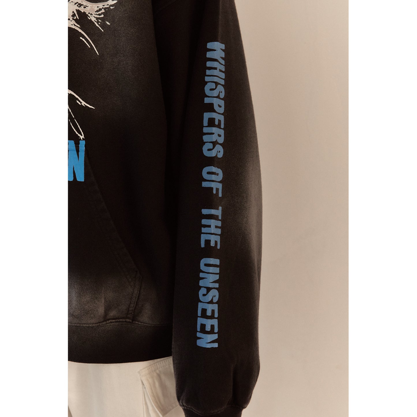 WHISPERS OF THE UNSEEN HOODIE / BLACK