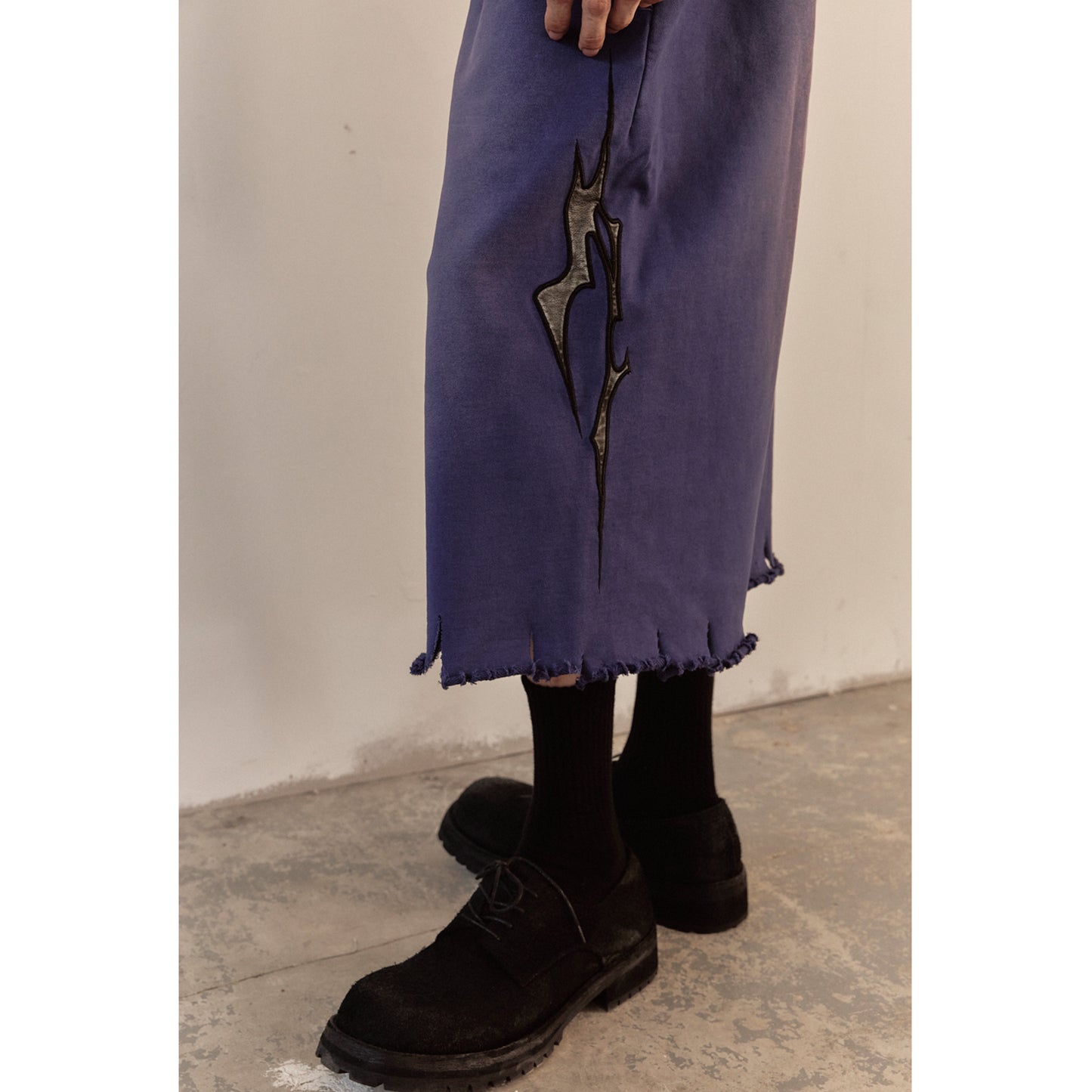 LOGO SWEAT HALF PANTS / FURTURE DUSK