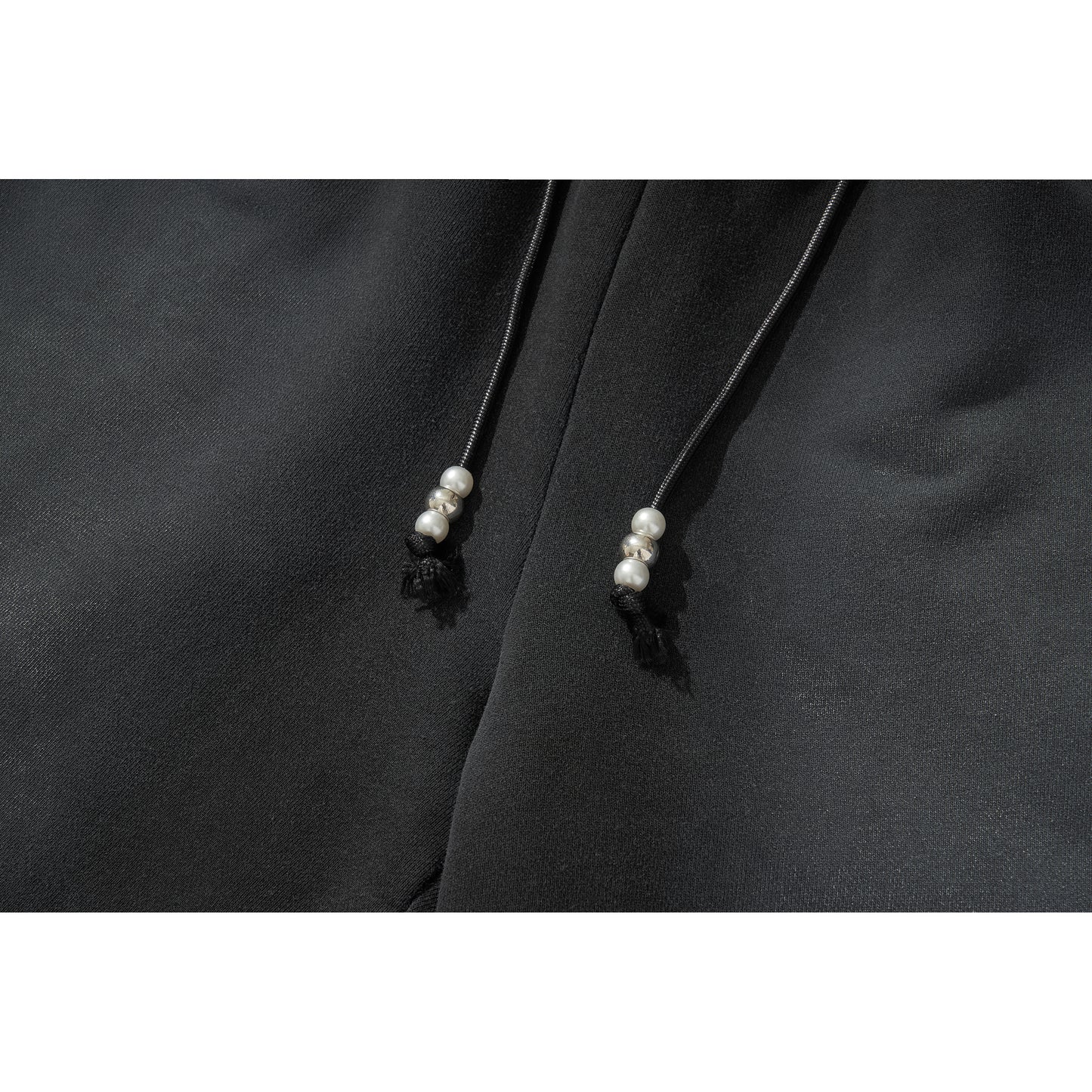 LOGO SWEAT HALF PANTS / BLACK