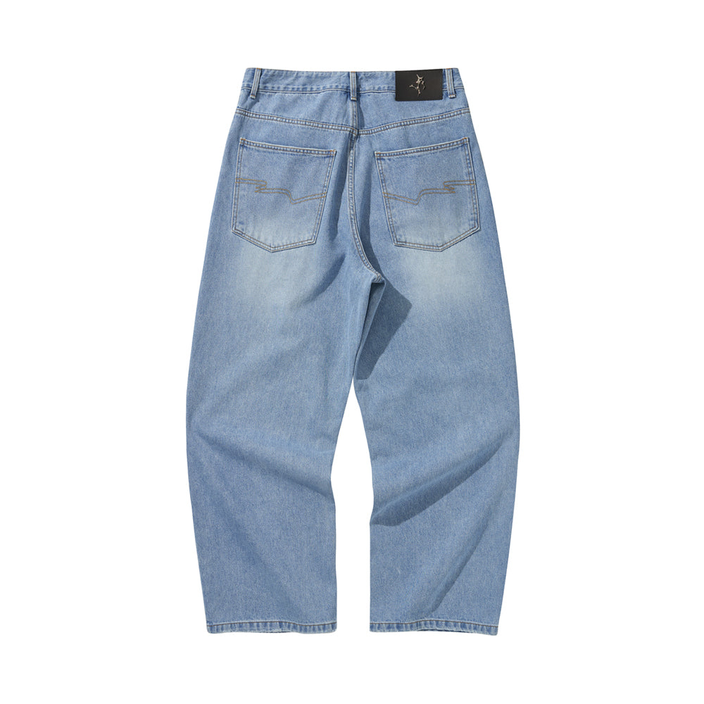 BAGGY DENIM PANTS / BLUE