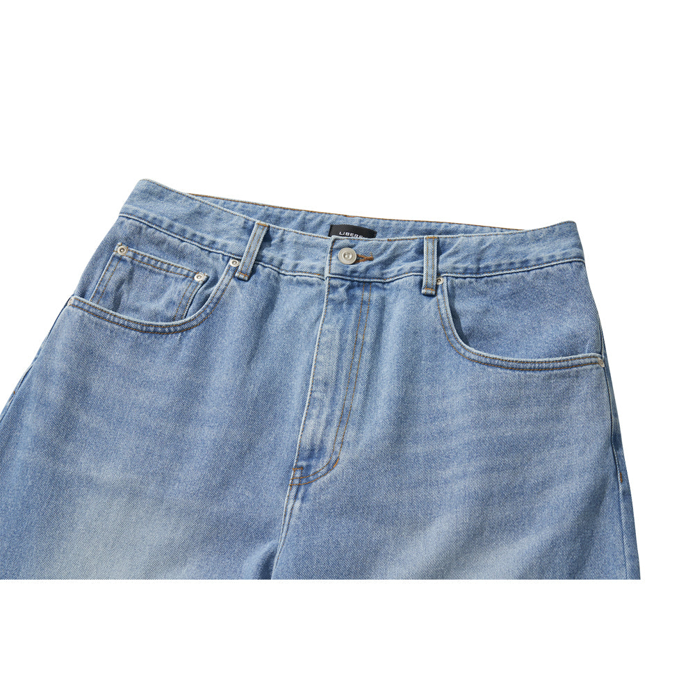 BAGGY DENIM PANTS / BLUE