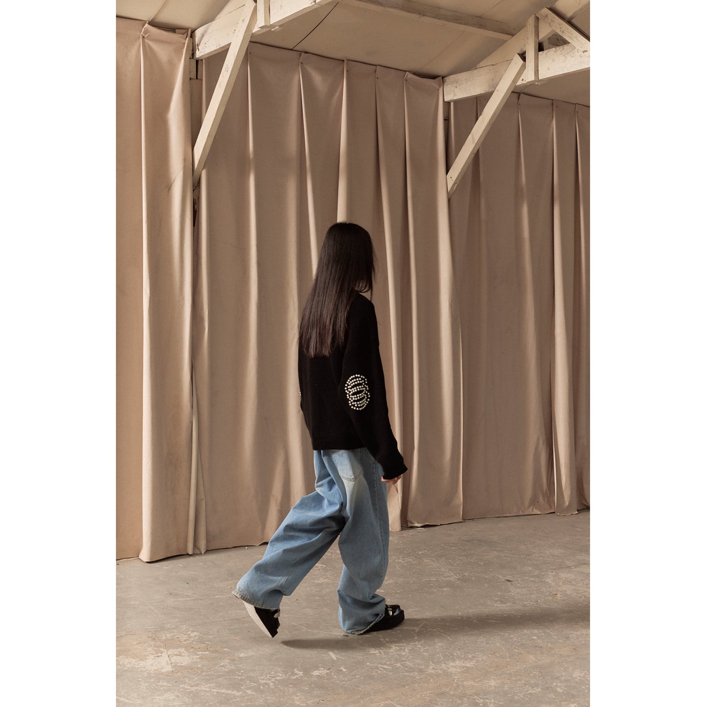BAGGY DENIM PANTS / BLUE
