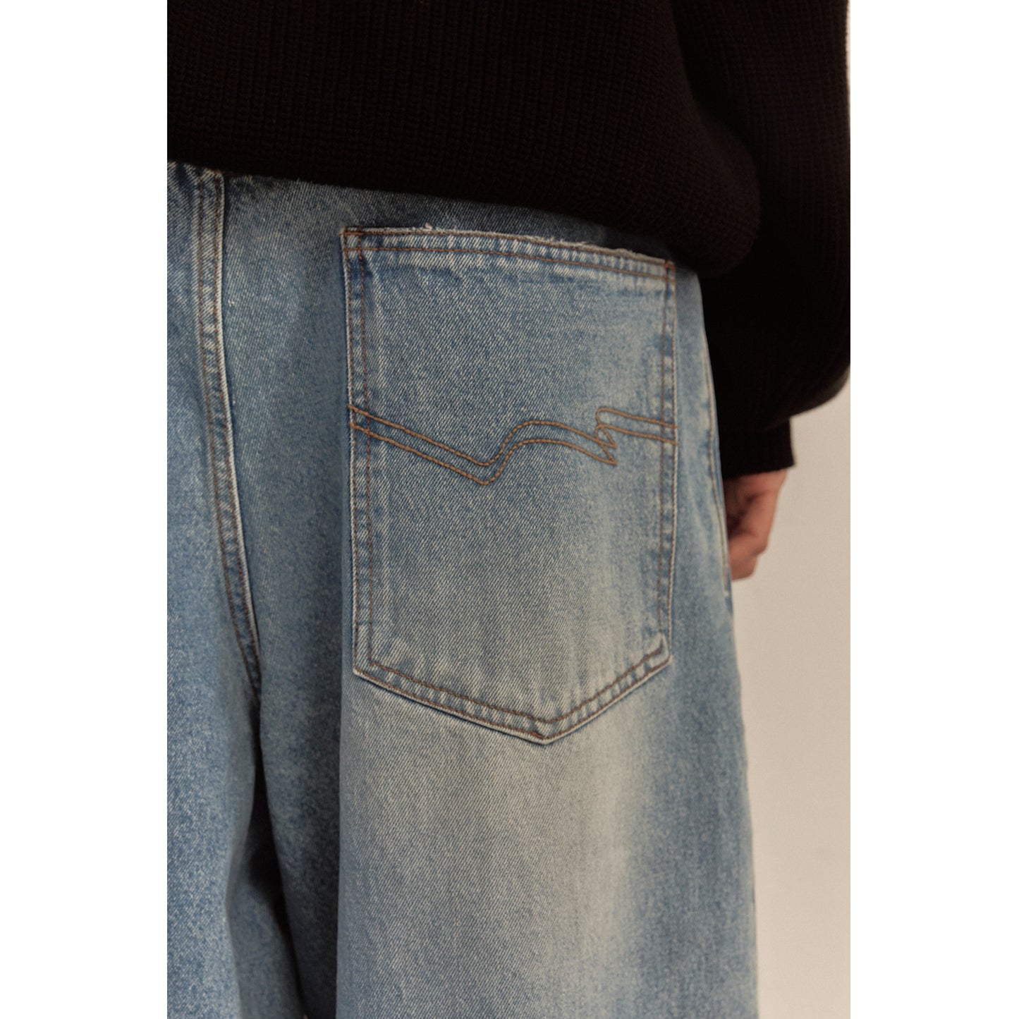 BAGGY DENIM PANTS / BLUE