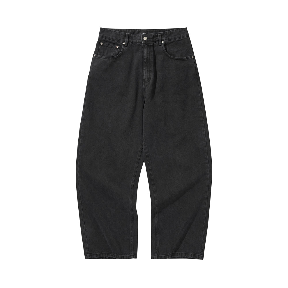 BAGGY DENIM PANTS / BLACK
