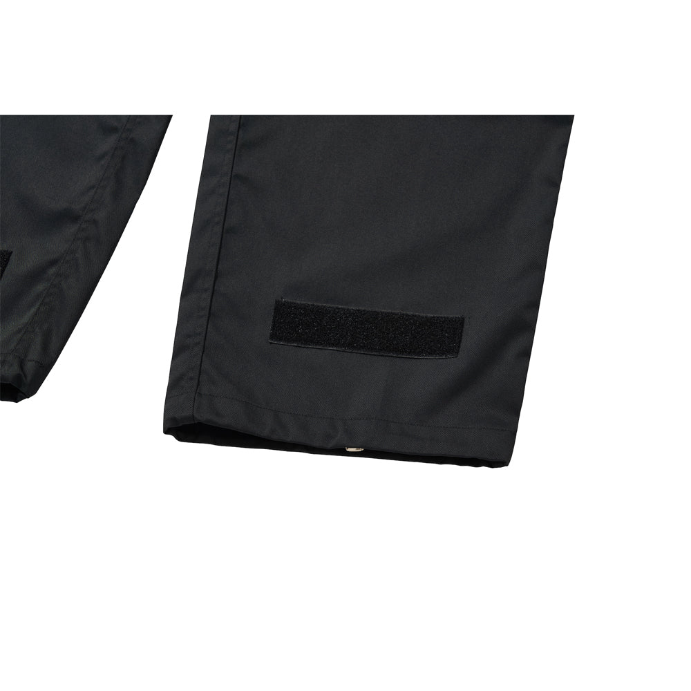 MULTI ZIP POCKET PANTS / BLACK