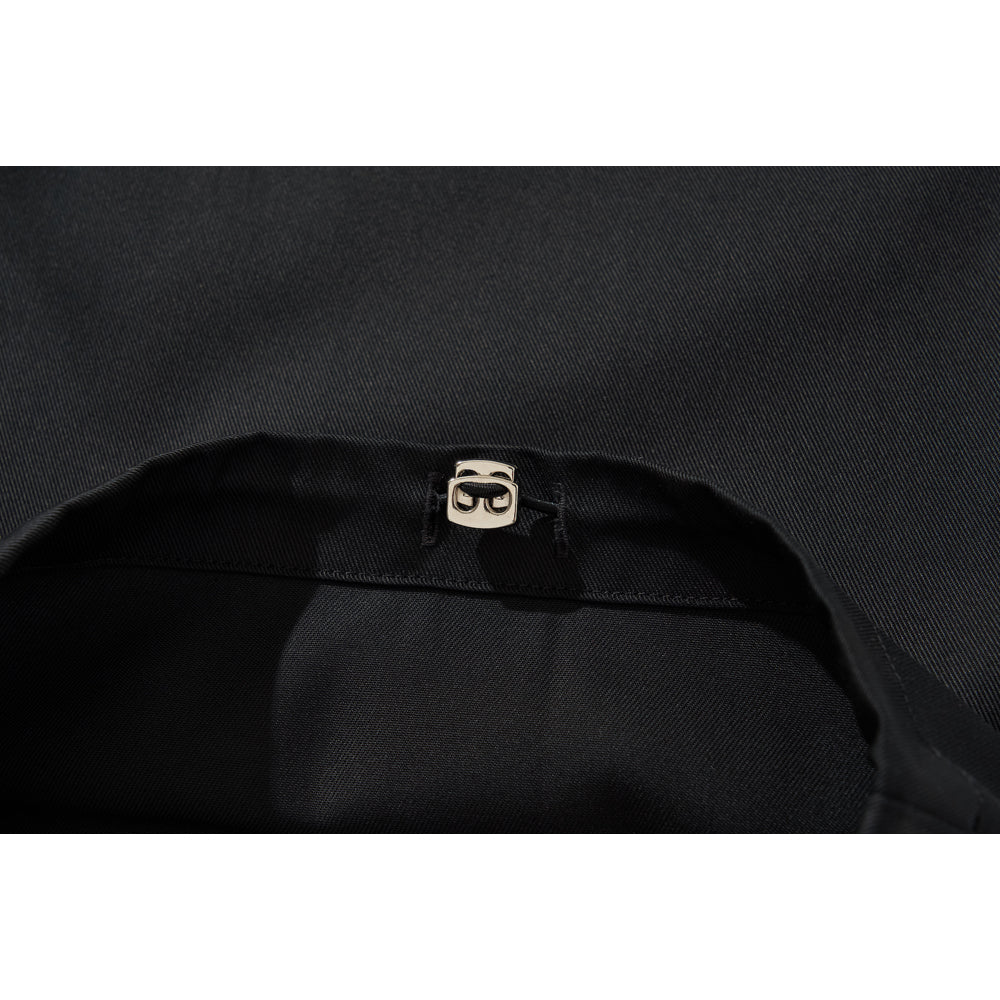MULTI ZIP POCKET PANTS / BLACK
