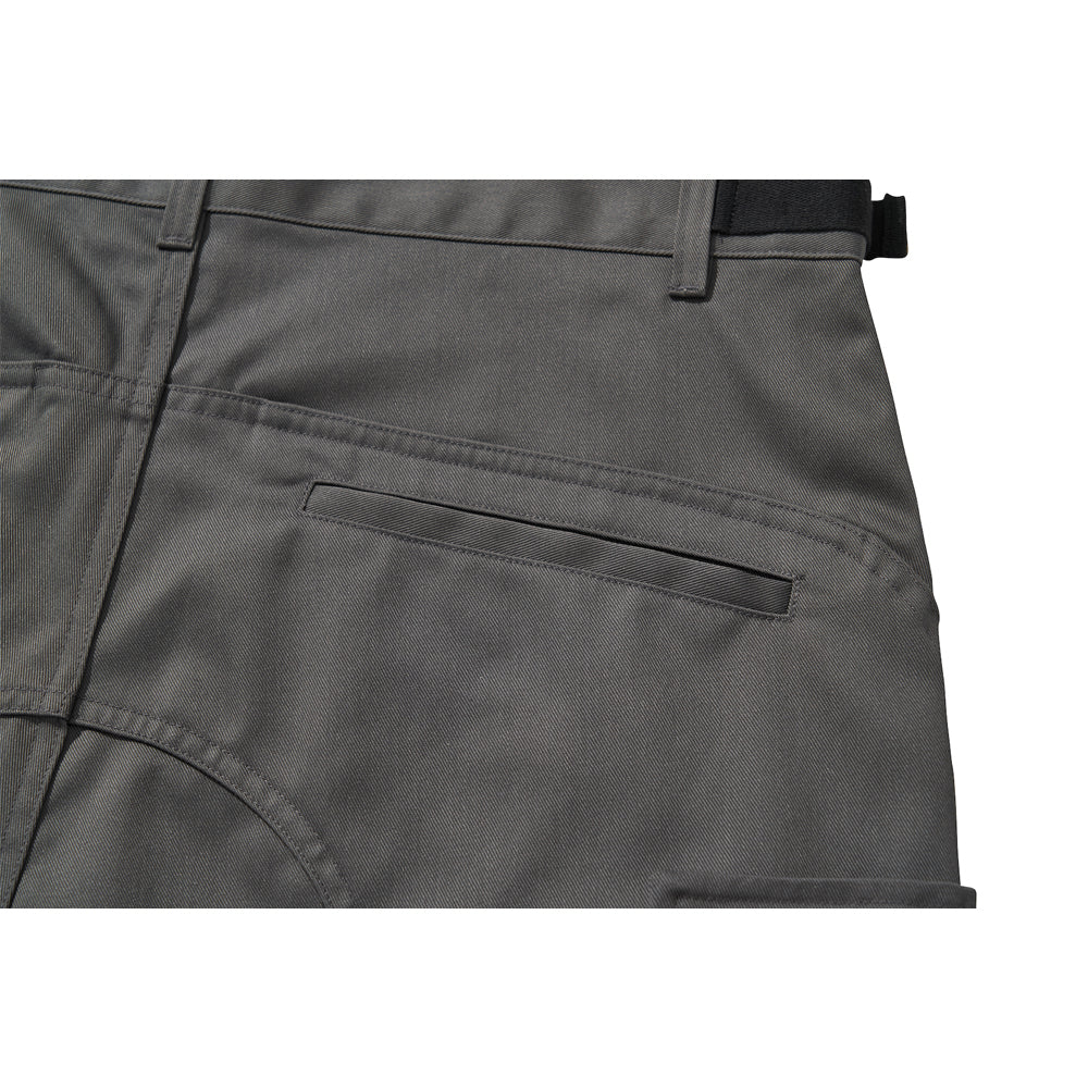 MULTI ZIP POCKET PANTS / CHARCOAL