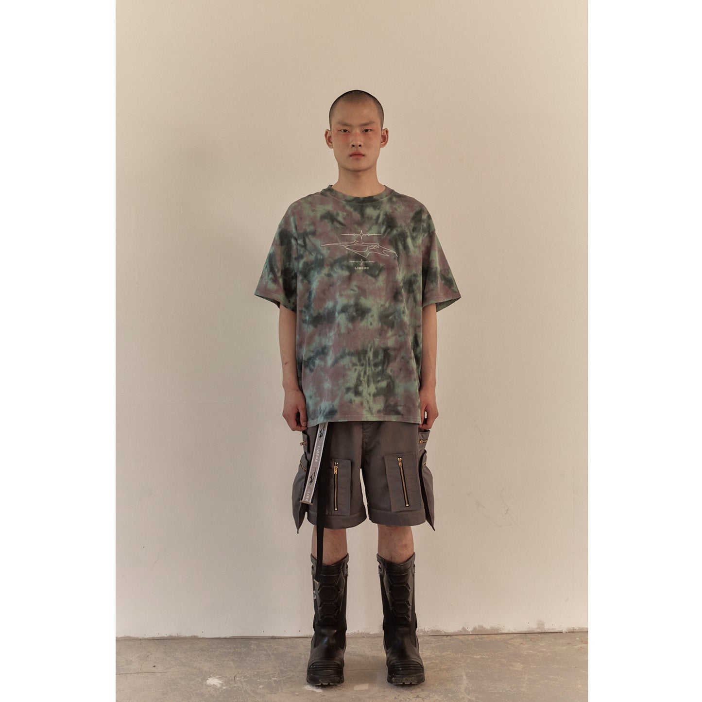MULTI ZIP POCKET PANTS / CHARCOAL