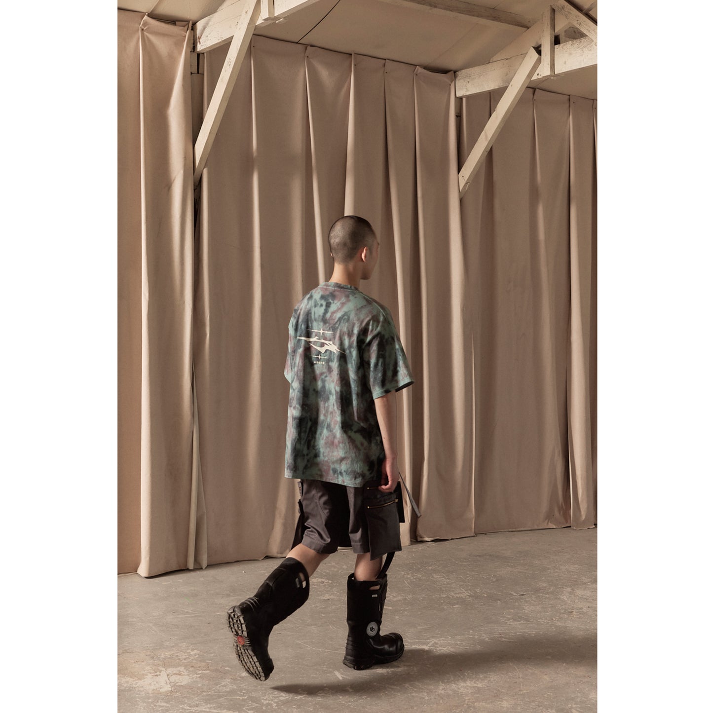 MULTI ZIP POCKET PANTS / CHARCOAL