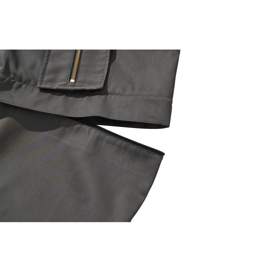 MULTI ZIP POCKET PANTS / CHARCOAL