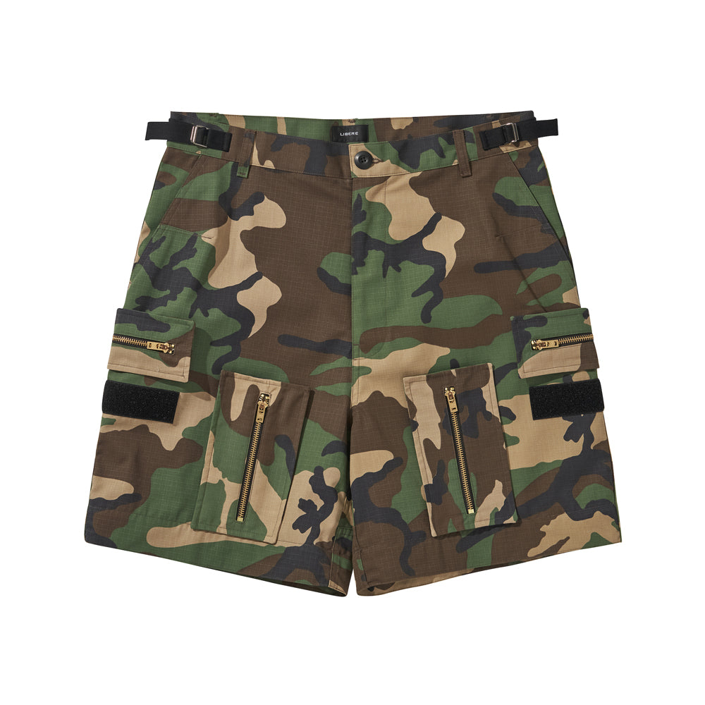 MULTI ZIP POCKET PANTS / CAMO