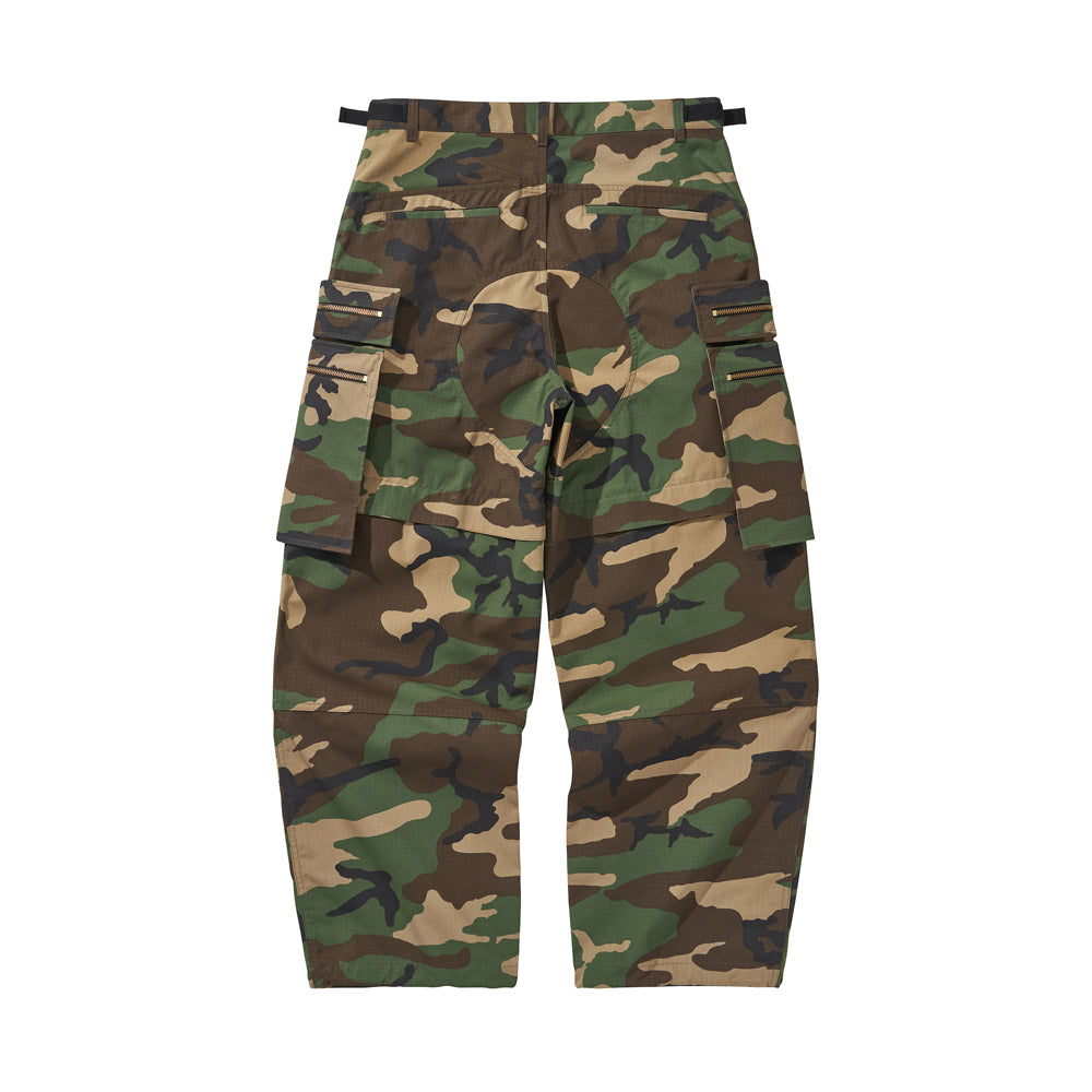 MULTI ZIP POCKET PANTS / CAMO