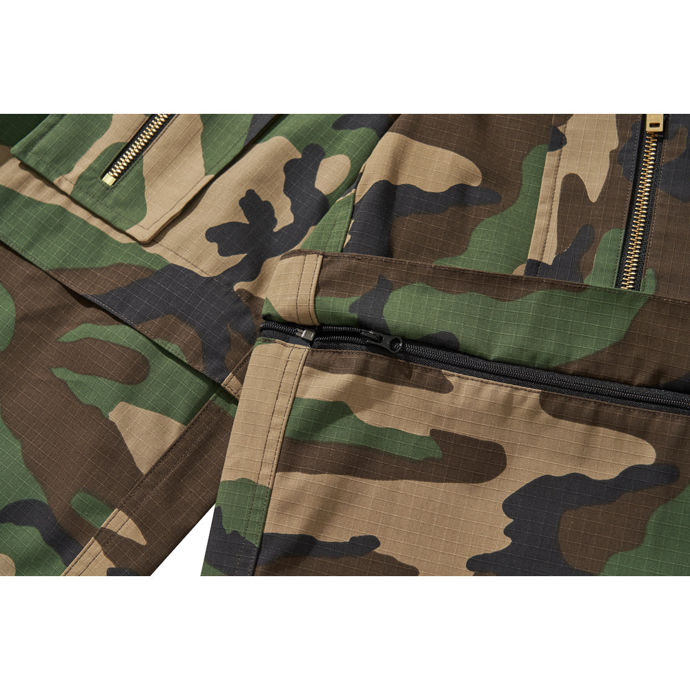 MULTI ZIP POCKET PANTS / CAMO