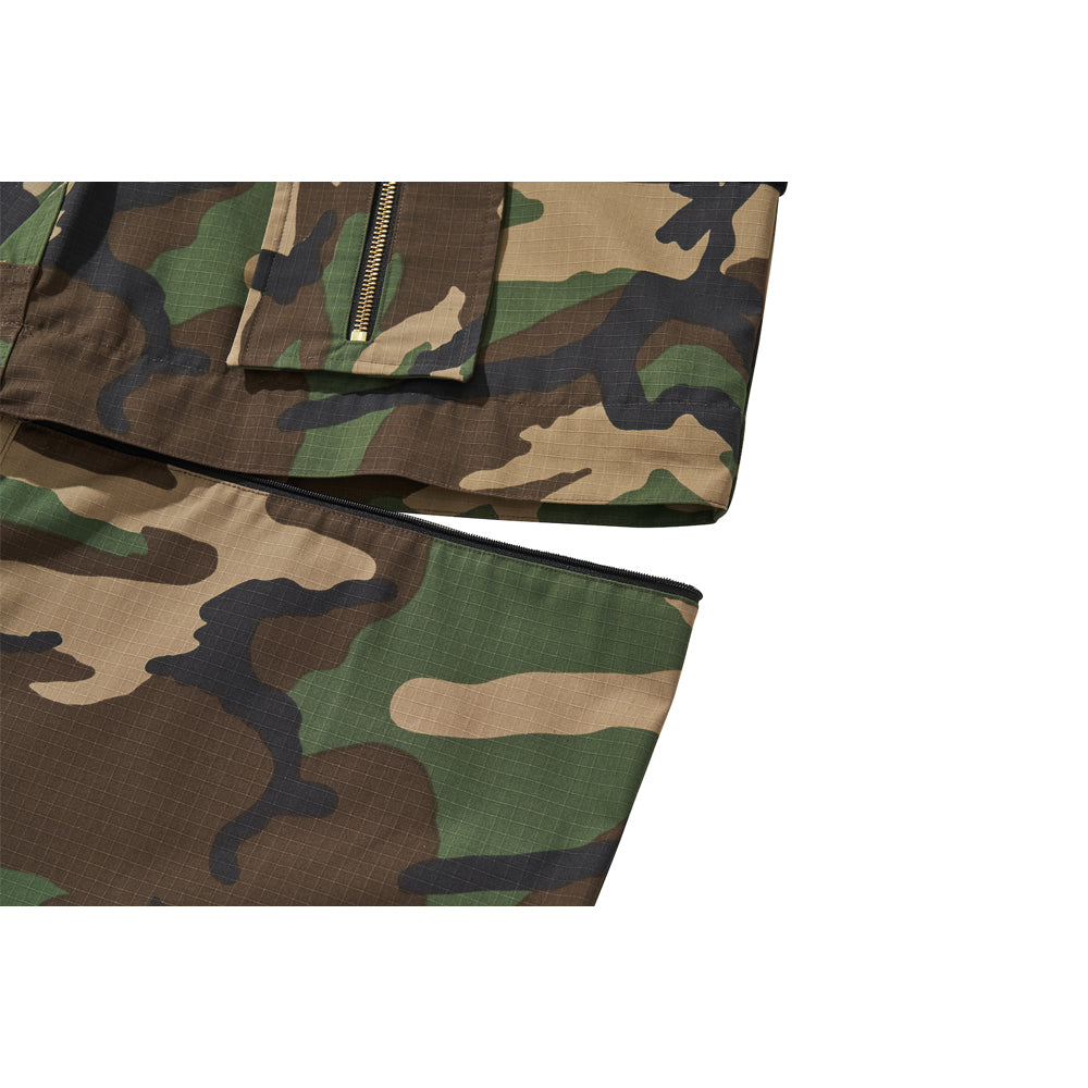 MULTI ZIP POCKET PANTS / CAMO