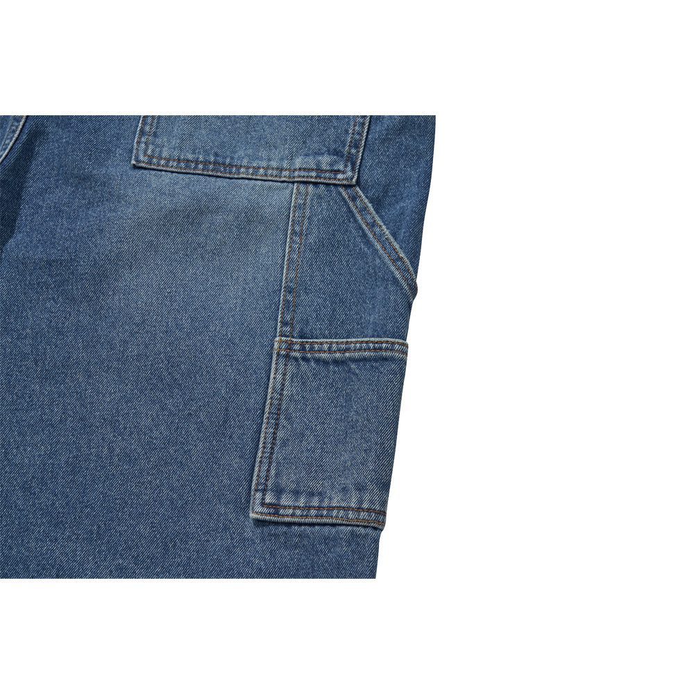 WORK HALF PANTS / BLUE
