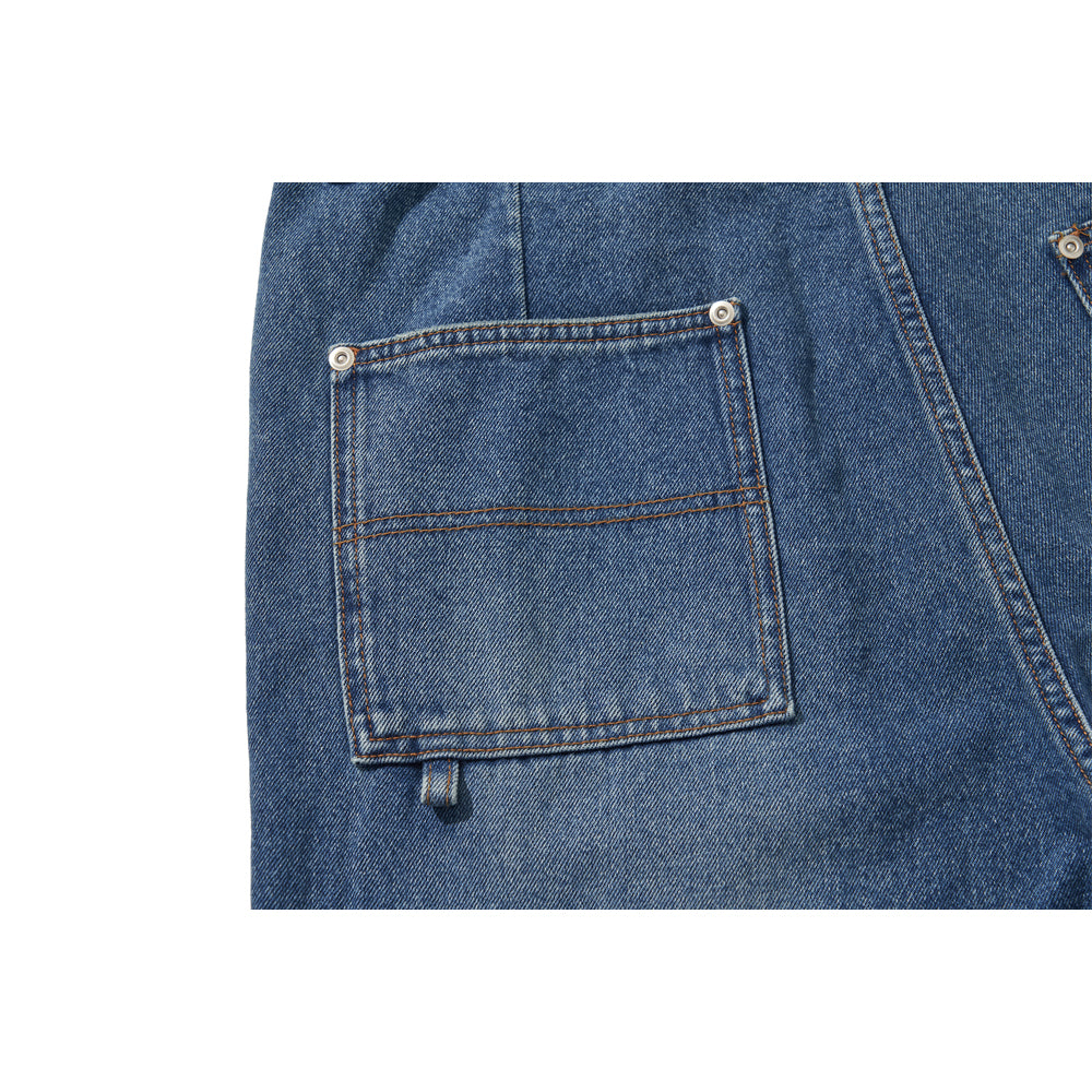 WORK HALF PANTS / BLUE
