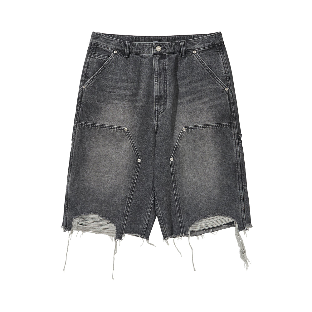WORK HALF PANTS / BLACK