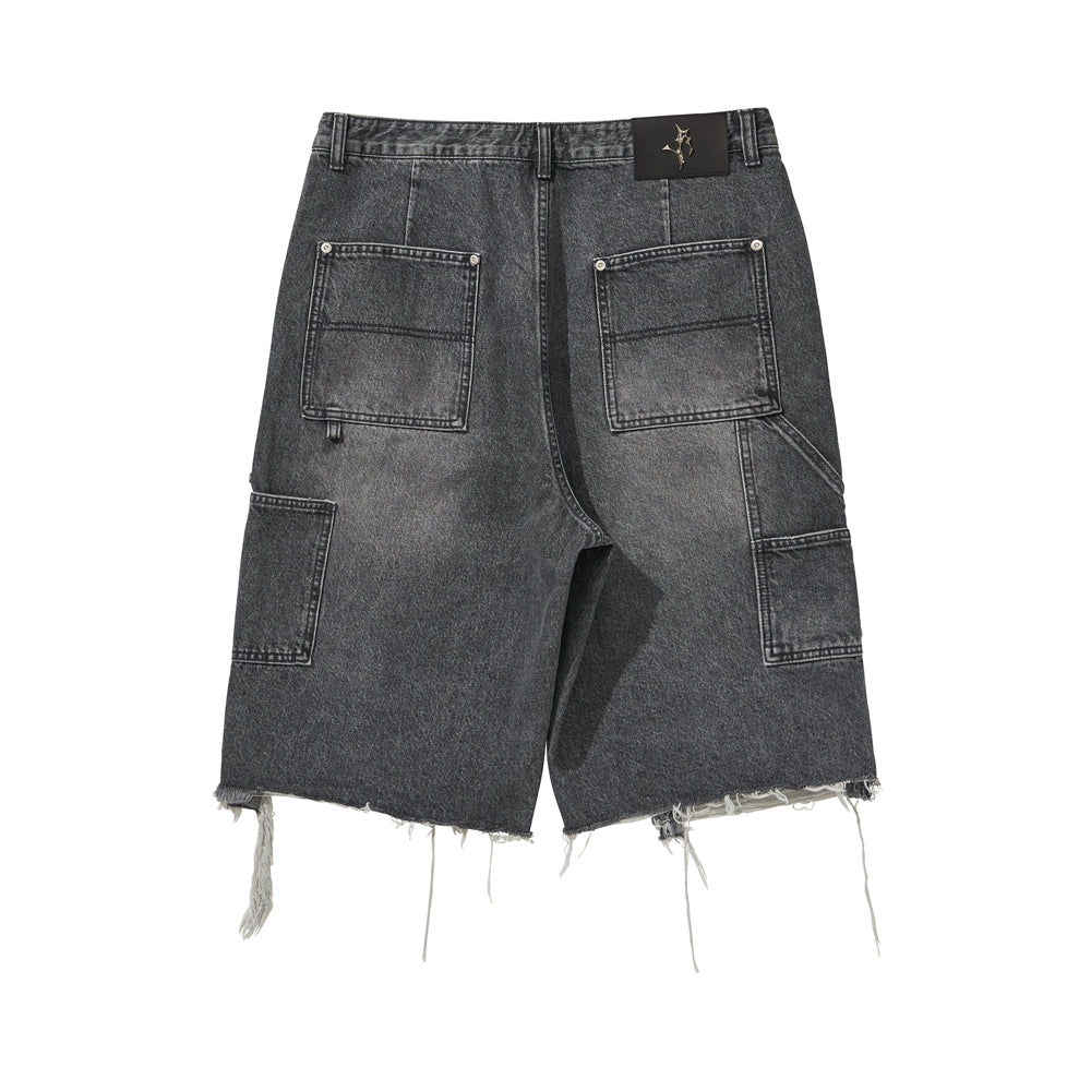 WORK HALF PANTS / BLACK
