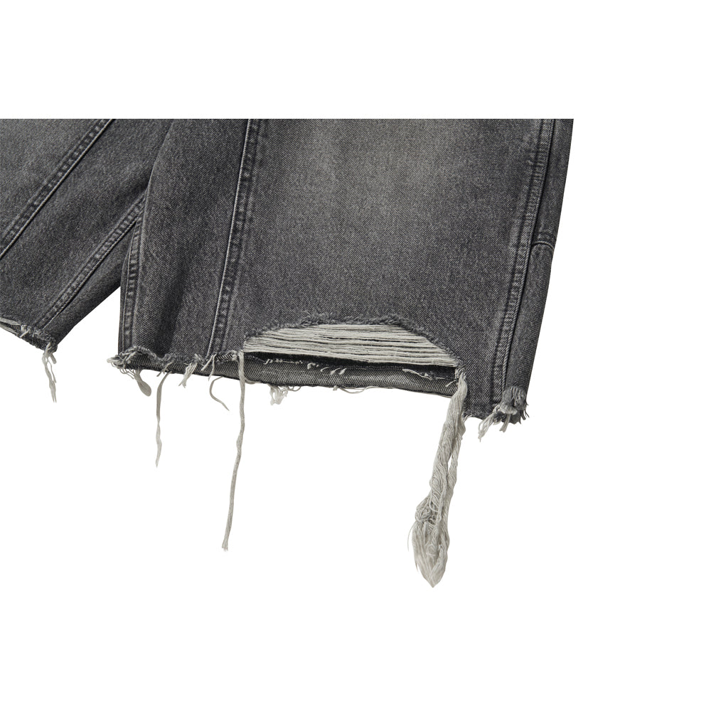 WORK HALF PANTS / BLACK