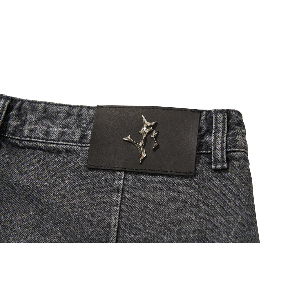 WORK HALF PANTS / BLACK