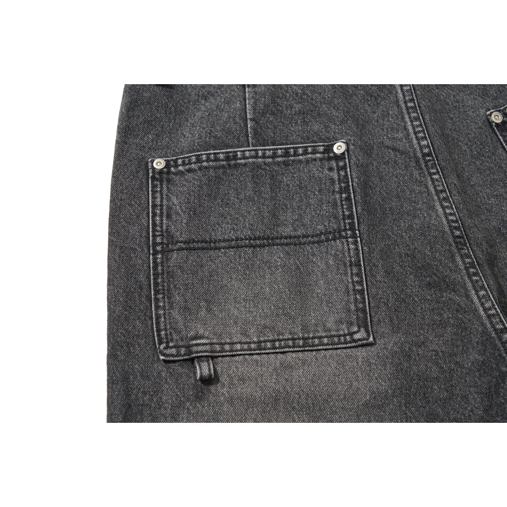 WORK HALF PANTS / BLACK