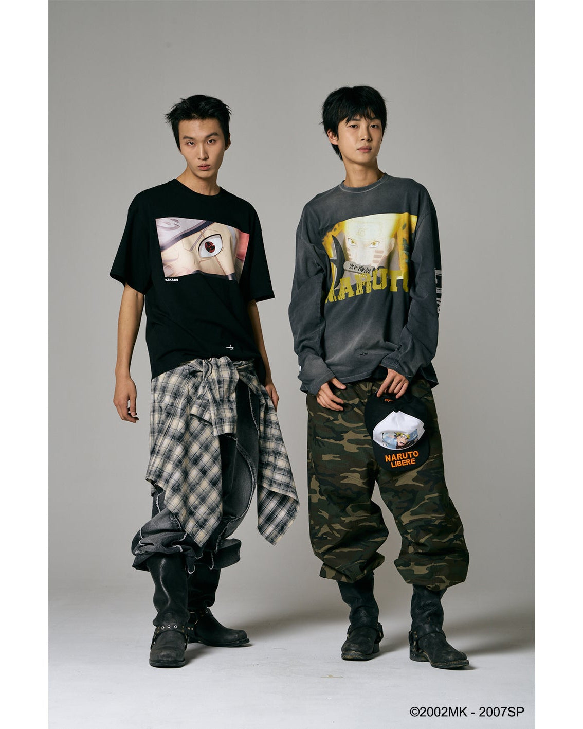 KAKASHI T-SHIRTS / BLACK