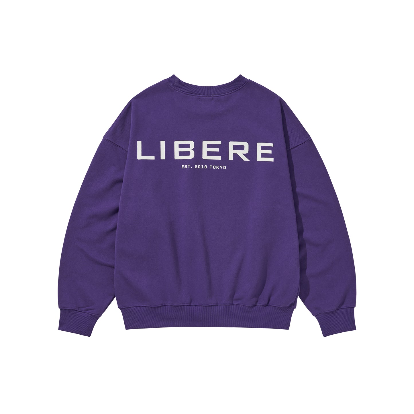 LIBERE LOGO CREWNECK SWEAT / PURPLE