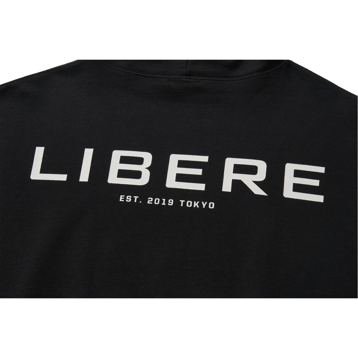 LIBERE LOGO HOODIE / BLACK
