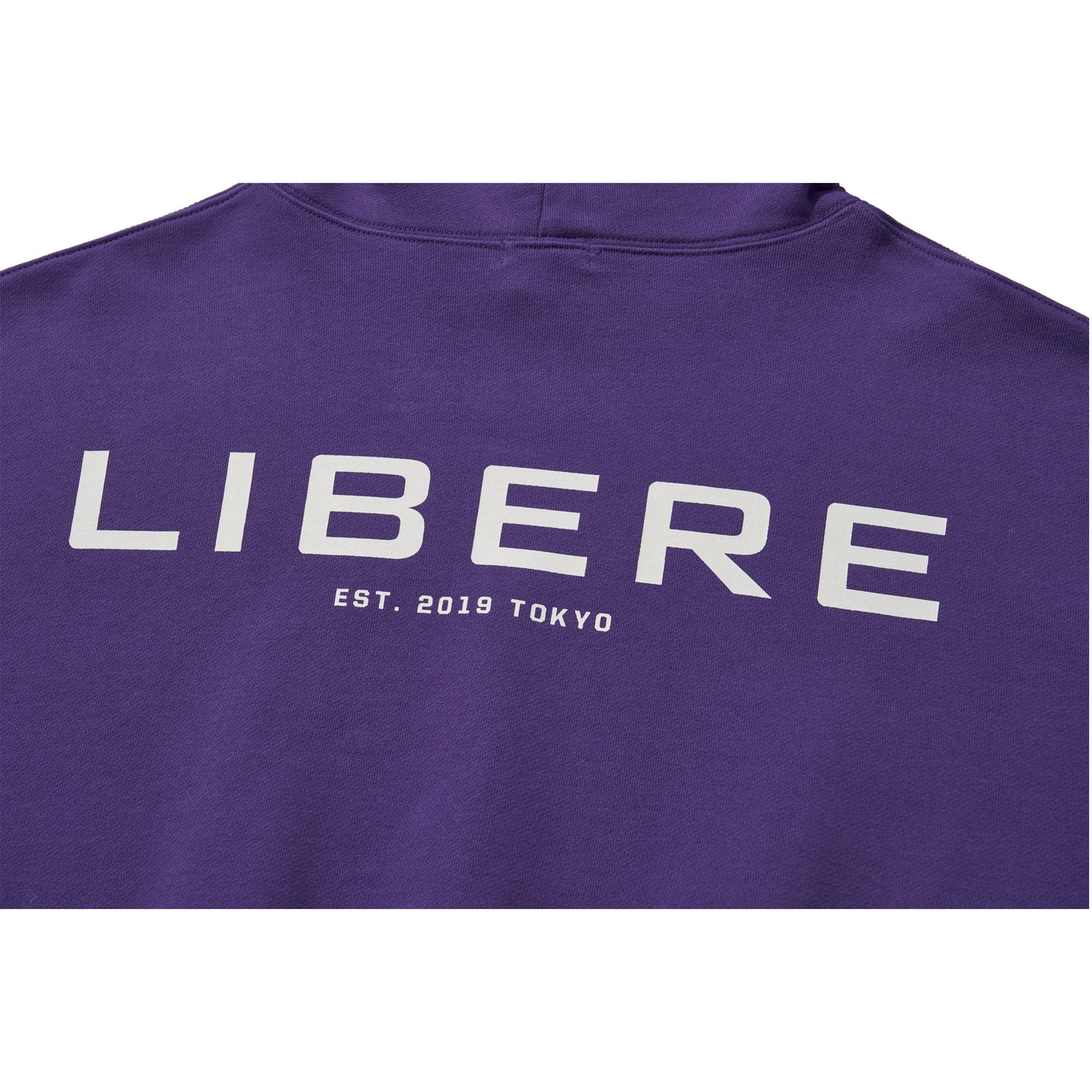 LIBERE LOGO HOODIE / PURPLE