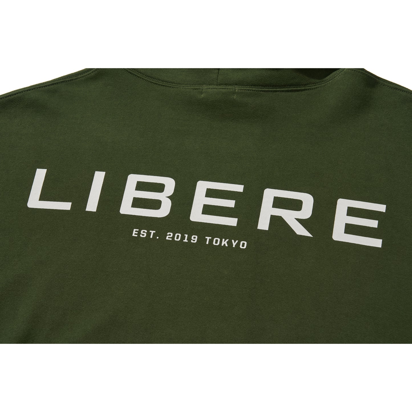 LIBERE LOGO HOODIE / GREEN