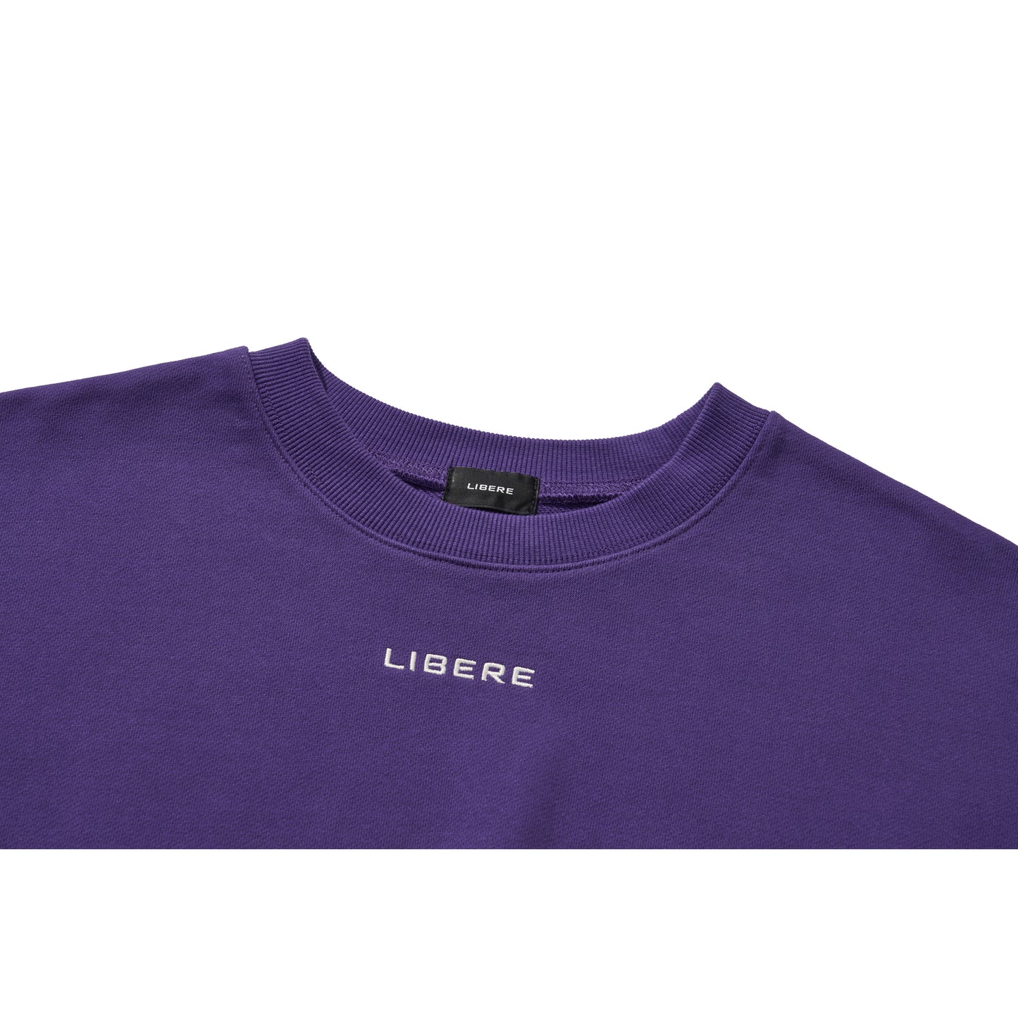LIBERE LOGO CREWNECK SWEAT / PURPLE