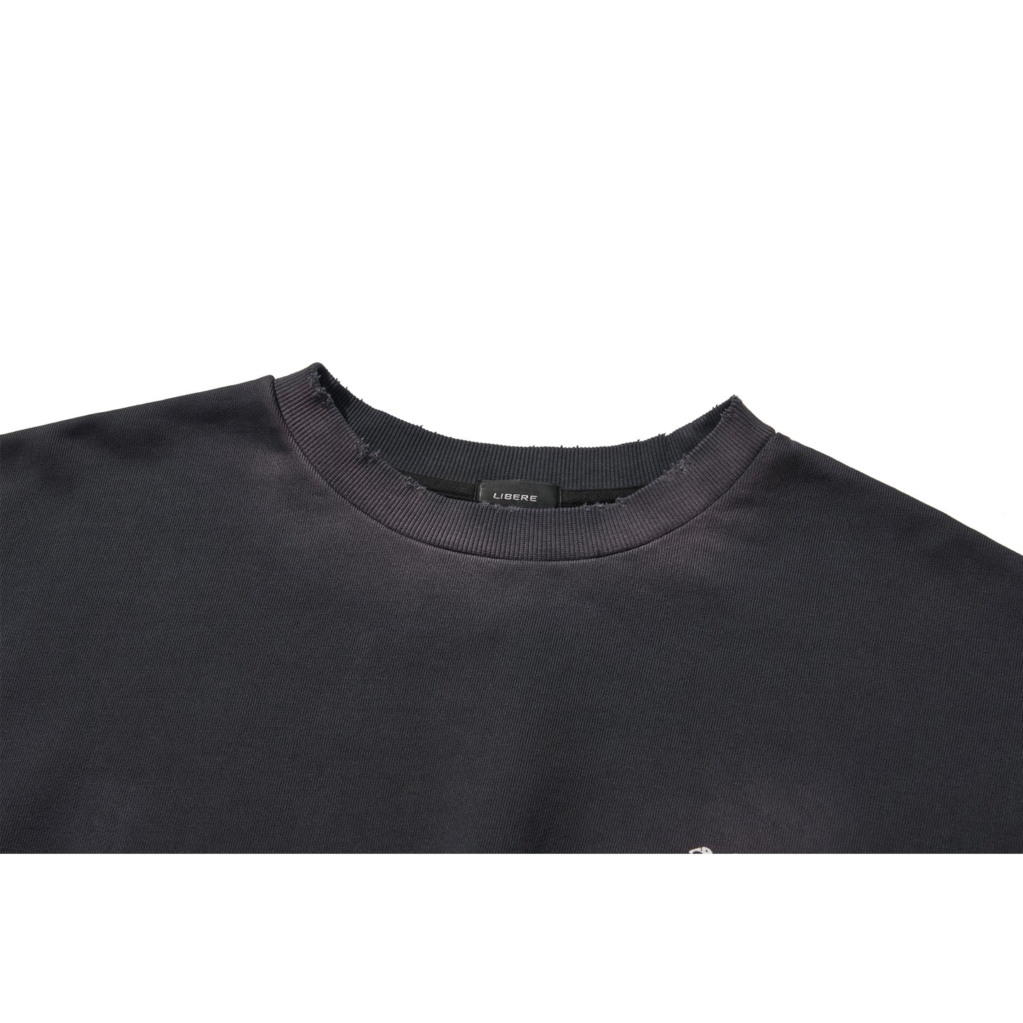 GOTHIC LOGO CREWNECK SWEATZ / BLACK