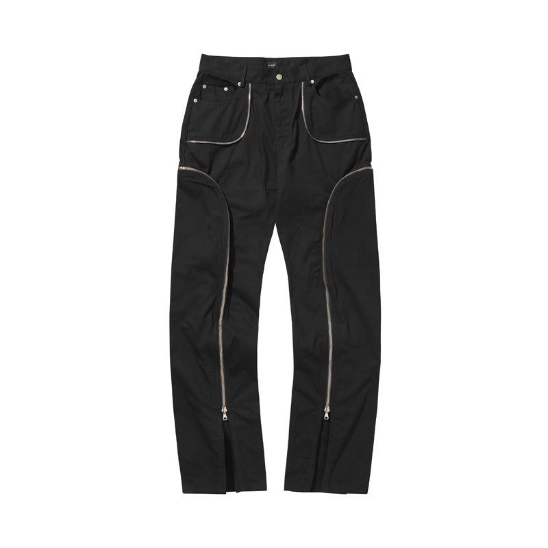 MODIFIED CROSS PANTS / BLACK