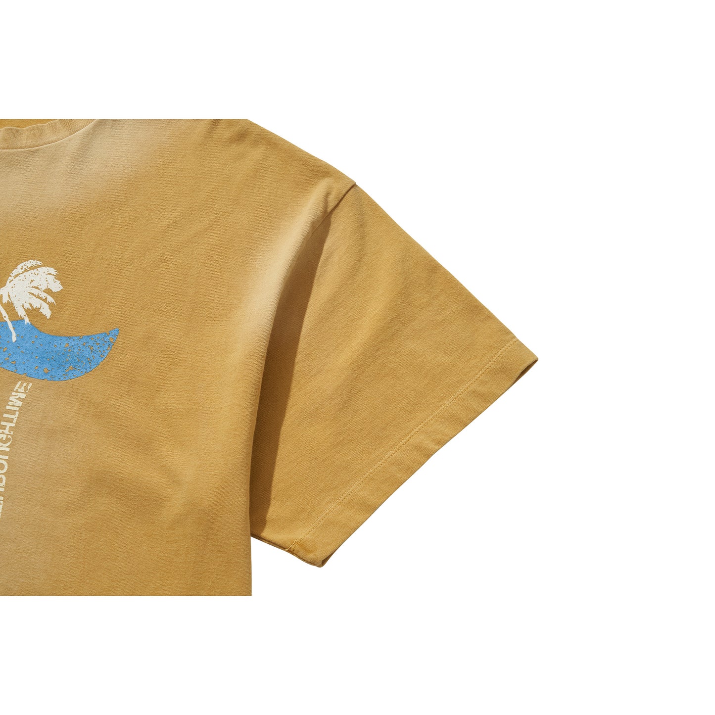 WDS X LIBERE LOGO TEE/ YELLOW